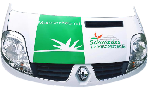 Werbung auf der Motorhaube - Fahrzeugbeschriftung